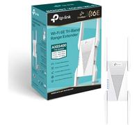 TP-Link AXE5400 Tri-Band Mesh Wi-Fi 6E Range Extender, Broadband/Wi-Fi Extender, Wi-Fi Booster/Hotspot with 1 Gigabit Port, 160 MHz Channels, Built-In Access Point Mode, Easy Setup, UK Plug (RE815XE),