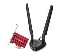 TP-Link Archer TXE75E Wi-Fi 6E WLAN PCIe Network Card with Bluetooth 5.2, 5400 Mbps, WPA3, Inter Wi-Fi 6E Chipset with 2 Removable Antennas, Win 11/10