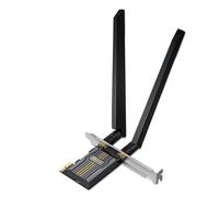 TP-Link Archer TBE400E BE6500 4K-QAM Wi-Fi 7 Bluetooth 5.4 PCIe Adapter, Tri-Band Speeds up to 2882 Mbps, OFDMA and MU-MIMO, Low-Profile Bracket, Refined Security, Wider Signal Coverage, Easy Setup