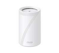 TP-Link Deco BE65 WiFi 7 Router, BE9300 Tri-Band Gigabit WiFi, 4× 2.5G Ports for Ultra-Fast Wired/Wireless,AI-Driven Performance,Works with All ISPs,VPN Client & Server,HomeShield Security,Easy Setup