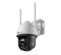 TP-Link VIGI C540-W 4MP Outdoor Full-Color Wi-Fi Pan Tilt Network Camera Enhance your security with the VIGI 4MP camera. It delivers vivid detail