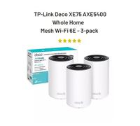 TP-Link AXE5400 Tri-Band Mesh Wi-Fi 6E System, 3-Pack