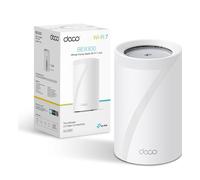 TP-Link Deco BE65 WiFi 7 Router, BE9300 Tri-Band Gigabit WiFi, 4× 2.5G Ports for Ultra-Fast Wired/Wireless,AI-Driven Performance,Works with All ISPs,VPN Client & Server,HomeShield Security,Easy Setup