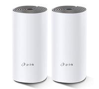 TP-Link Deco E4 Whole Home Mesh Wi-Fi System, Seamless and Speedy (AC1200), 2×100Mbps Ethernet Ports, Work with Amazon Echo/Alexa, Router and Wi-Fi Booster Replacement, Parent Control, Pack of 2