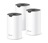 TP-Link Deco Mesh WiFi System (Deco S4) - Up to 5,500 Sq.ft. Coverage, WiFi Router and Extender Replacement, Gigabit Ports,Seamless Roaming, Parental Controls, Compatible with Alexa, 3-Pack