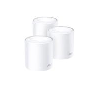 TP-Link Deco WiFi 6 Mesh AX 5400Mbps Deco X60(3-Pack) V3.2, WiFi 6 System for Whole Home, 660㎡ Coverage, Easy Installation, Parental Control, Compatible with All Fiber Boxes