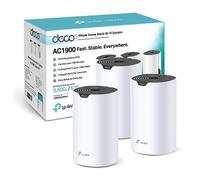 TP-Link Deco WiFi Mesh AC1900Mbps Deco S1900(3-pack), 520㎡ coverage, Parental Control, Compatible with Amazon Alexa, 3 Gigabit Ports