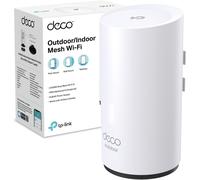 TP-Link Deco X50 Outdoor/Indoor Wi-Fi 6 Mesh Unit, IP65-Rated, Dual-Band, Add-On for Deco Wi-Fi 7/6/5 Systems, Alexa Compatible, New