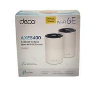 TP-Link Deco XE75 AXE5400 Tri-Band Mesh Wi-Fi 6E System Pack of 2 NEW SEALED