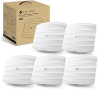 TP-Link EAP245 V3 (5-Pack) | Omada AC1750 Gigabit Wireless Access Point | Business WiFi Solution w/Mesh Support, Seamless Roaming & MU-MIMO | PoE Powered | SDN Integrated | Cloud Access & Omada App