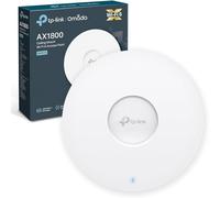 TP-Link EAP610 Access Point, AX1800 Wi-Fi 6 Dual Band Gigabit Wireless Access Points, Power Adapter included, Omada Mesh, Support PoE+Powered or DC, Mount to Wall or Ceiling, Free Software Control