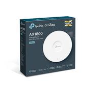 TP-Link EAP610 Access Point, AX1800 Wi-Fi 6 Dual Band Gigabit Wireless Access Points, Power Adapter included, Omada Mesh, Support PoE+Powered or DC, Mount to Wall or Ceiling, Free Software Control