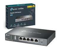 Tp-Link Er 605 Gigabit Vpn Router, Business Multi-Wan Wired 5 X Ports, Secure Omada Sdn Cloud Management Gateway, Supports Ipsec