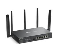 tp-link ER706W-4G Omada AX3000 Dual Band VPN Router, 5 x Antennas, Wi-Fi 6, 4G+
