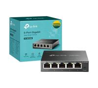 TP-LINK TL-SG105E Network Switch - 5 port, Silver/Grey