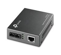 TP-Link Gigabit Multi-Mode Media Converter, Complies with IEEE 802.3ab and IEEE 802.3z Extends Fiber Distance Up to 0.55 km (MC200CM),Black
