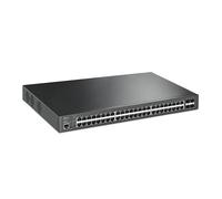 TP-Link Omada 48-Port Gigabit and 4-Port 10GE SFP+ L2+ Managed Switch with 48-Port PoE+