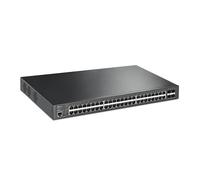 TP-Link JetStream 48-Port Gigabit and 4-Port 10GE SFP+ L2+ Managed Switch with 4