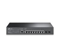 TP-Link SG3210 Gigabit L2+ Managed Switch, 8× Gigabit RJ45 Ports Network Switch, 2× SFP Slots, Fanless Ethernet Switch, Static Routing, Omada SDN, Cloud & Standalone Management, Ethernet Splitter
