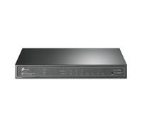 TP-Link SG2008p 8 Port Gigabit PoE Switch, 4× Gigabit PoE Ports, 802.3af-at 30W, 62W Total Budget, Network Switch, Power Saving, Plug & Play, Metal Case, Ethernet Switch, Ethernet Splitter