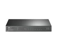 TP-Link SG2008p 8 Port Gigabit PoE Switch, 4× Gigabit PoE Ports, 802.3af-at 30W, 62W Total Budget, Network Switch, Power Saving, Plug & Play, Metal Case, Ethernet Switch, Ethernet Splitter