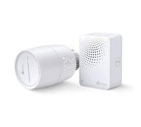 TP-LINK (KE100 KIT) Kasa Smart Thermostatic Radiator Valve Starter Kit, Schedule & Timer, App/Voice Control, Up to 32 Radiators, Hub Included