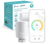TP-Link Kasa Smart Thermostat Radiator Valve, Smart Radiator Valve, Energy Saving, LED display Radiator Thermostat Valve, Smart TRV Schedule, Works with Alexa & Google Home, Easy installation(KE100)