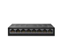 TP-Link Litewave 8 Port Gigabit Ethernet Switch | Desktop Ethernet Splitter | Plastic Case | Unshielded Network Switch | Plug & Play | Fanless Quiet | Unmanaged (LS1008G)