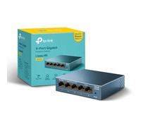 TP-Link LS105G 5 Port Gigabit Network Switch, Metal Case, Energy-Saving, Plug & Play, Ethernet Switch, Ethernet Splitter, Desktop or Wall Mount, Silent Operation, Support QoS