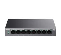 TP-Link LS108GP | - Gigabit Ethernet Switch | 8 PoE+ Port @ | Plug & Play | Extend Mode | PoE Auto Recovery | Desktop/Wall Mount | Silent Operation