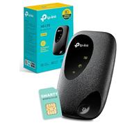 TP-Link M7000 4G MiFi Router, Portable Travel wifi Router with SIM Card Slot, Unlocked LTE-Advanced Cat4 Mobile WiFi Hotspot Dongle, 8 hours wireless connection, Caravan wi-fi, High Compatibility