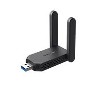 MERCUSYS MA32H TP-Link AC1300 High Gain Wireless WiFi Dongle, Strong Dual Band USB 3.0 WiFi Adapter for PC, Boosted Throughput with MU-MIMO, WPA3 High Security, High Gain Antennas, Plug and Play