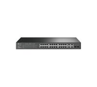 TP-Link Managed Network Switch L2 Fast Ethernet (10/100) PoE 1U Black (TL-SL2428