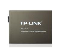 TP-Link MC112CS 100 Mbit/s Single-mode Network Media converter Black