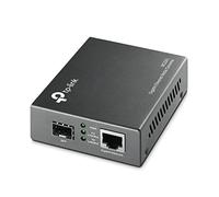 TP-Link Gigabit SFP Media Converter, Complies with IEEE 802.3ab and IEEE 802.3z, FX Port Supports Hot-Swappable (MC220L), Black