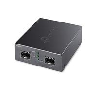 TP-Link MC230L | Gigabit SFP to SFP Fiber Media Converter | Convert Between 2 Gigabit SFP Modules| Plug & Play | Durable Metal Casing | Versatile Compatibility | Hot-Swappable