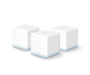 TP-Link MERCUSYS Halo H30(3-Pack) AC1200 Whole Home Mesh Wi-Fi System, Dual-Band Wi-Fi Router, EasyMesh