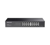 TP-Link Mercusys MS116GS 16 Port Gigabit Switch, Desktop or Rack Mount, Plug & Play, Traffic Priority, Loop Prevention, Isolation Mode, Silent Operation, Metal Case