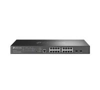 TP-Link Omada 16-Port 2.5G and 2-Port 10GE SFP+ L2+ Managed Switch with 8-Por...