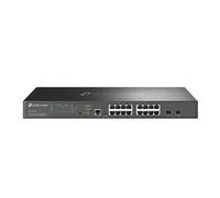 TP-Link Omada 16-Port 2.5G and 2-Port 10GE SFP+ L2+ Managed Switch with 8-Por...