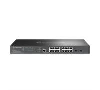 TP-Link Omada 16-Port 2.5G and 2-Port 10GE SFP+ L2+ Managed Switch with 8-Port P