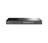 TP-Link JetStream 16-Port Gigabit Smart Switch with 2 SFP Slots