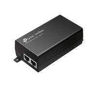 TP-Link 2.5G PoE+ Injector, 2 Ports, IEEE 802.3af/at, 30W, RJ45, Black, 100m, FCC, CE, RoHS, 0.36kg, 240V, 30W Warranty, Compatible with Camera
