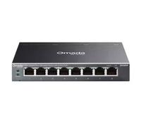 TP-Link Omada ES208GP network switch Managed L2 Gigabit Ethernet (10/100/1000) Power over Ethernet (PoE) DIN rail Black