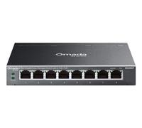 TP-Link Omada ES208GP network switch Managed L2 Gigabit Ethernet (10/100/1000) Power over Ethernet (PoE) DIN rail Black