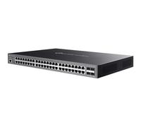 TP-Link Omada SG3452XMPP network switch Managed L2+ Gigabit Ethernet (10/100/1000) Power over Ethernet (PoE) 1U Black