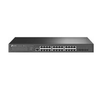 TP-Link Omada Non-POE 24-Port 2.5GBASE-T L2+ Managed Switch with 4 10GE SFP+ Slots Managed L2+ 2.5G Ethernet (100/1000/2500) Rack mounting 1U