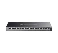 TP-Link JetStream TL-SG2016P V1 - Switch - L2+ - Managed - 16 x 10/100/1000 - rack-mountable, surface-mountable