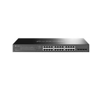 TP-Link TL-SG2428P | Jetstream 24 Port Gigabit Smart Managed PoE Switch | 24 PoE+ Ports @250W, 4 SFP Slots | Omada SDN Integrated | PoE Recovery | IPv6 | Static Routing | Limited Lifetime Protection
