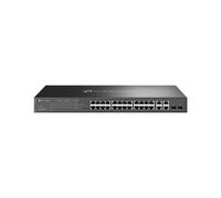 TP-Link T1500-28PCT Managed L2 Fast Ethernet (10/100) Power over Ethernet (PoE) 1U Black